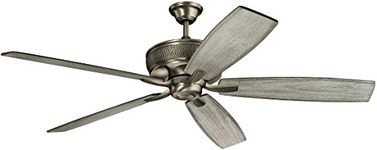 Kichler Lighting 300206BAP 70" Ceiling Fan from The Monarch Collection, Burnished Antique Pewter