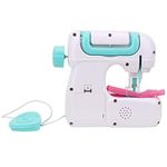 Ejoyous Kids Sewing Machines, Electric Small Sewing Machines Portable Crafting Mending Machine Toys Creative Sewing Play Craft Kit for Beginners Kids Girls Children