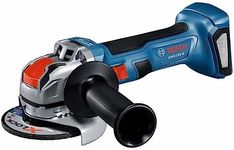 BOSCH GWX18V-8N 18V X-LOCK Brushless 4-1/2 In. Angle Grinder with Slide Switch (Bare Tool),Blue