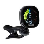 BOSS Rechargeable Chromatic Clip-On Tuner for Guitar, Bass and Ukulele | Reliable and Precise Battery Powered Tuner with Large High-Contrast Colour Display (TU-05)