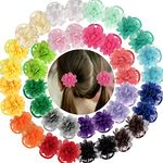 Girls Chiffon Flowers