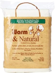 Warm Company Batting 2322 Warm & Natural Cotton Batting-Crib Size 45"X60"