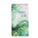 Papboo Easy to Carry To-Do List, Planner, Check list With 80 Printed Sheets Matte Finished Cover (Things Green)