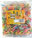 Sour Mix Lollies - Gluten Free 1kg - lolliland