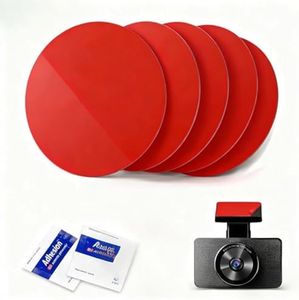 3M VHB Heat Resistant Double-Sided Adhesive Pads, 8PCS Round 2.2" Tape Double Sided Heavy Duty,Waterproof Sticky Pads for Car, Home Decor & Outdoor Use