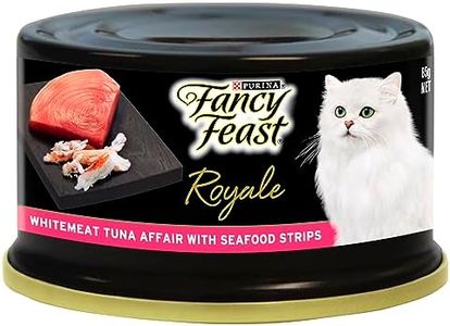 FANCY FEAST Royale Adult Wet Cat Food Tuna Affair with Seafood Strips 24x85g