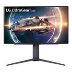 LG UltraGear 27GR95QE - 27 inch OLED Gaming Monitor QHD (2560 x 1440), 240Hz Refresh Rate, 0.03ms (GtG) Response Time, Anti-glare, AMD FreeSync Premium, NVIDIA G-SYNC Compatible, HDMI 2.1