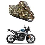 PAGORA Waterproof Bike Cover Compatible with KTM 250 Adventure Yellow Military