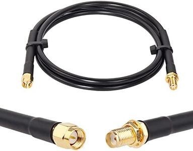 XRDS -RF SMA Cable, SMA Male to SMA Female Cable 3 FT RG58 SMA Extension Cable for SDR Equipment Antenna Ham Radio,3G 4G LTE Antenna,ADS-B,GPS and etc