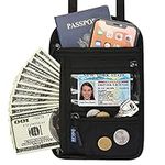 Travel Neck Wallet Pouch Passport H