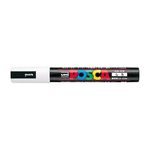 Uni Posca Medium Marker, White (PC5M.1)