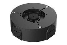 Lorex Outdoor Round Junction Box for 3 Screw Base Cameras (Black)