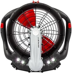 Yamaha Seascooter SeaJet- Underwater Dive SeaScooter, Quick and Powerful Rotor with 3 Speed Control, Compact & Easy to use, Black/Red (YME22320)