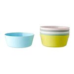 Ikea Set of 6 Plastic Bowls (Mixed Colors)