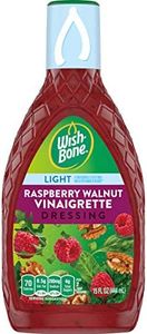 Wish-Bone Light Raspberry Walnut Vinaigrette Dressing,15 FL oz Bottle