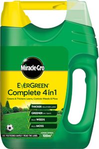 Miracle-Gro EverGreen Complete 4-in-1 Lawn Spreader – 100m² Coverage