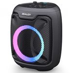 ZEALOT Bluetooth Speaker,Speaker,80W Speakers Bluetooth Wireless,Outdoor Speakers,Powerful Sound and Monstrous Bass,Big Loud Large Party Speaker,Huge 115dB Sound/IPX5/LED/TF/AUX/U-Disk