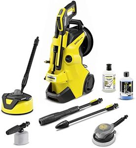 Kärcher K 4 Premium Power Control Car & Home high pressure washer: Intelligent app support - the right solution for heavier soiling - incl. hose reel and car & home kit