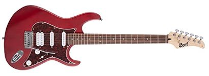 Cort Electric Guitar G110 Open Pore Black Cherry