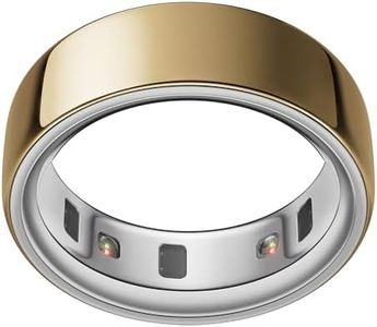 Oura Ring 4 - Gold - Size 13 - Smart Ring | Size First with Oura Ring 4 Sizing Kit | Sleep Tracking Wearable - Heart Rate - Fitness Tracker - Up to 8 Days Battery Life
