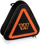 PICNIC TIME NFL Washington Commanders Roadside Emergency Car Kit, Auto Vehicle Safety Road Side Assistance with Jumper Cables and Car Tool Kit, (Black with Orange Accents)