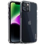 Pelican Ranger Series - iPhone 14 Plus Case 6.7" [Wireless Charging Compatible] [Anti-Yellow] Protective Phone Case with Anti-Scratch Tech [15FT MIL-Grade Drop Protection] iPhone 14 Plus Cover - Clear