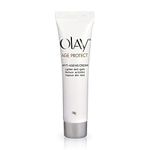 Olay Age Protect Anti-Ageing Cream | Lightens Dark Spots and Reduces Wrinkles | Normal, Oily, Dry, Combination Skin | 18g