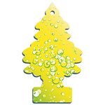 Little Trees Air Freshener Tree MTR0073B Sherbet Lemon Fragrance For Car Home Boat Caravan - 24 Pack