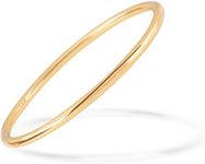 JULIETTE COLLECTION 14K Gold Stacking Rings for Women, Metal, No Gemstone