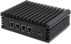 KETUOPU Mini PC Router Firewall Intel N100 up to 3.4GHz, K100L4 8G DDR5 RAM 64G SSD Micro Firewall Appliance Computer Router with 4x2.5GbE I226-V LAN, Support AES-NI