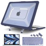 Batianda HexArmor Case for MacBook Air 15 Inch 2023-2026, Navy