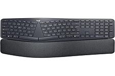 Logitech ERGO K860 Ergonomic Split Keyboard, QWERTZ German Layout - Grey