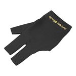 Billiards Pool Gloves, Universal Polyurethane Pool Cue Gloves for Right Hand (Black)