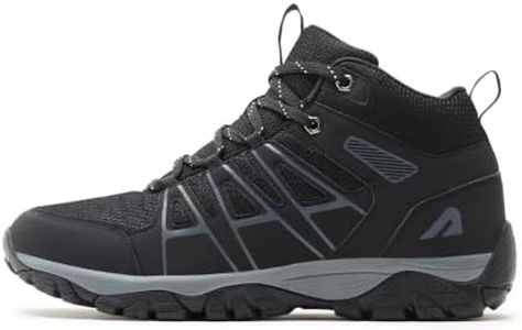 Boldfit Trekking Shoes for man Anti Slip Hiking Shoe for man Outdoor Trekking Shoe for Men Breathable Hiking Boots Comfortable Riding Shoes for Bikers lace up Riding Boots