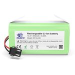 melasta 14.4V 3000mAh Replacement Battery Compatible with Ecovacs Deebot N79S, N79, DN622.11, DN622 & Eufy Robovac 11S, 11, 12, 15C, 30, 30C, Extended Life Vacuum Cleaners