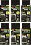Zoo Med 6 Pack of Turtle Clean 15 Activated Carbon Inserts for All TurtleClean External Canister Aquarium Filters