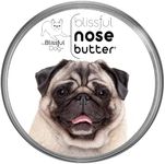 The Blissful Dog Fawn Pug Unscented Nose Butter, 1-Ounce