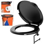 Portable Toilet Seat for 5 Gal Buck