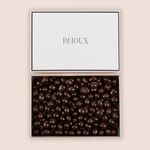 Pajoux Dark Chocolate Coffee Beans Luxury Gift Box 250g | Dark Chocolate Coated Coffee Beans - Whole Coffee Beans - Chocolate Gift - Palm Oil Free - Chocolate in a Gift Box