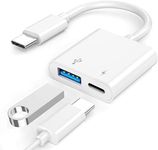 [Apple MFi Certified] USB C to USB OTG Adapter and PD Charging Port 2 in 1, for Phone 15/ Pro/Max, MacBook, Galaxy, 、Steam Deck, ROG Ally