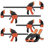 HORUSDY 6-Pack Wood Clamps for Wood