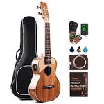 Caramel CT103 High Gloss Tenor Acoustic & Electric Ukulele with Full Set Accessories