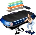 LifePro Vibration Plate Exercise Machine - Whole Body Workout Vibration Fitness Platform w/ Loop Bands - Home Training Equipment
