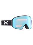 2024 Anon M4 Cylindrical Black Goggle w/Perceive Variable Blue + Perceive Cloudy Pink Lens