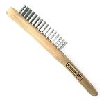 KEEAN 4 ROWS STAINLESS STEEL WIRE BRUSH