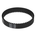 sourcing map HTD-5M Rubber Timing Belt 255mm Pitch Length x 15mm Width x 3.6mm Height, 51 Teeth Closed Loop Pulley Timing Belt, 5mm Pitch