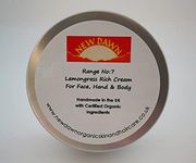 Organic Natural Lemongrass Rich Cre