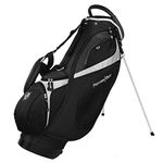 Powerbilt TPS Dunes 14-Way Stand Golf Bag, Black