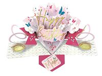 Second Nature Pop Ups Wonderful Mum Happy Birthday Pop-Up Greeting Card Cards POP197MC09