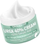 Urea Foot Cream 40 Percent Plus 2% Salicylic Acid 5.29 oz || Urea Cream for Feet with Hyaluronic Acid, Tea Tree, and Aloe Vera for Deep Moisturizing, Callus Remover and Soften